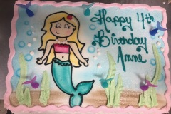 Mermaid Sheet Cake